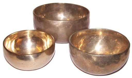 [Tib-54] Set de 3 CuencosTibetanos