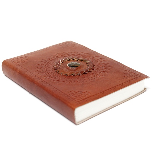 [LBN-13] Cuaderno de cuero Ojo de tigre