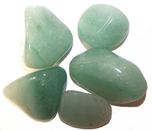 [TBm-02] L Tumble Stones - Aventurina clara