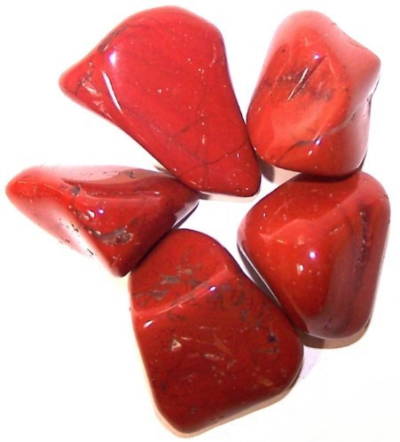 [TBm-05] L Tumble Stones - Jaspe Rojo