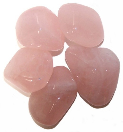 [TBm-12] L Tumble Stones - Cuarzo Rosa