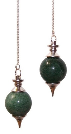 [BallMP-05] Sphere Pendulums - Green Aventurine