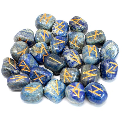 [Rune-49] juego de Runa de la India en bolsas - Lapis