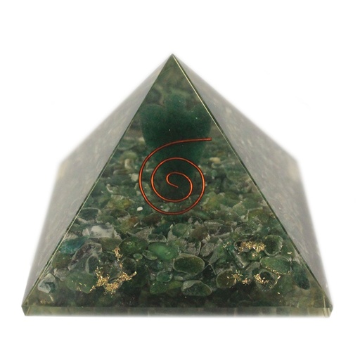 [ORGN-05] Lrg Orgonite Pirámide 70mm - Angelo