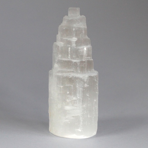 [SelT-02] Torre de selenita natural - 10 cm