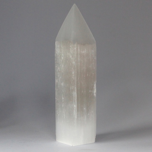[SelT-12] Torre de Punta de Lápiz de Selenita - 20 cm
