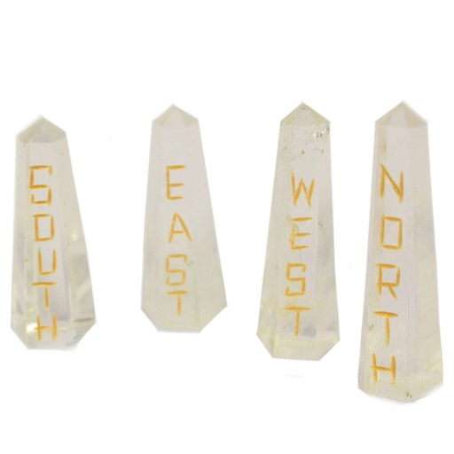 [EPS-04] Fengshui Quatra-Set Natural Quartz