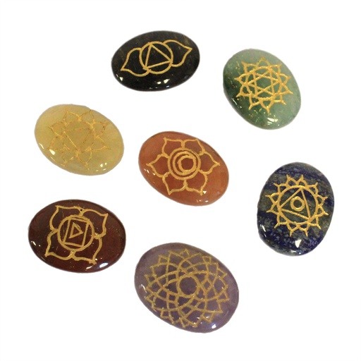 [EPS-02] Set de cristales de siete piezas geométricas