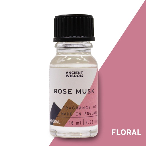 [AWFO-52] Aceites de Fragancia 10ml - Almizcle de rosa