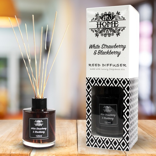 [RDHF-01] Difusor aromático 120ml - fresa blanca y frambuesa