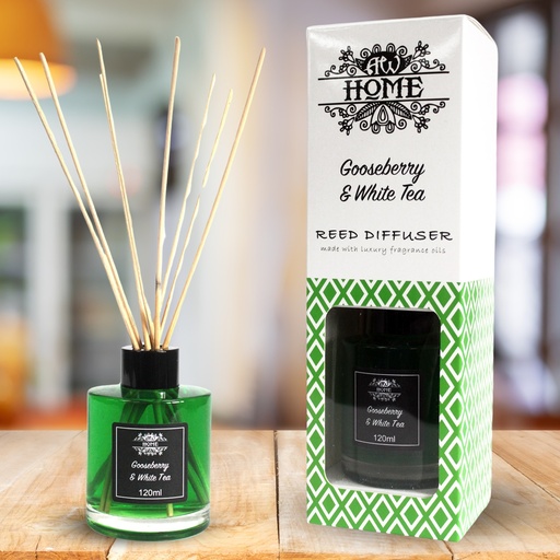 [RDHF-04] Difusor aromático 120ml - grosella y té blanco