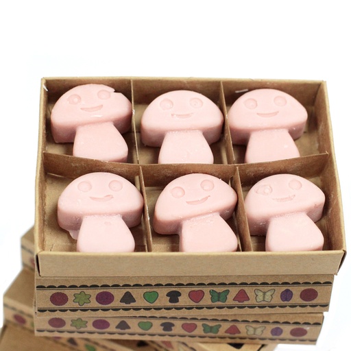 [LWMelt-04] Caja de 6 cera de Soja - Café