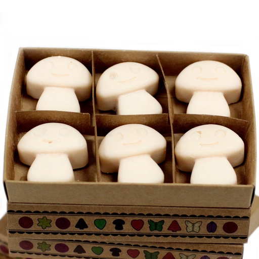 [LWMelt-10] Caja de 6 ceras de Soja - Nuez moscada y vainilla