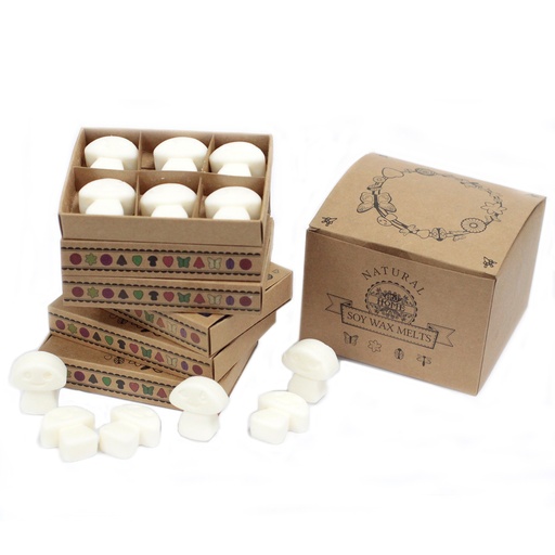 [LWMelt-22] Caja de 6 ceras de Soja - Almizcle blanco