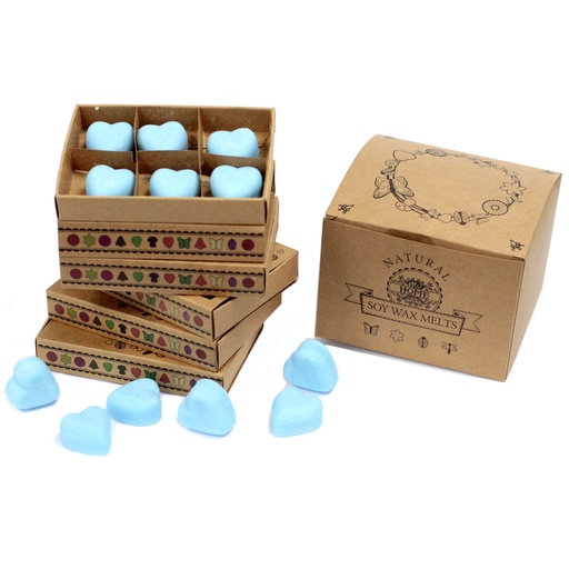 [LWMelt-23] Caja de 6 ceras de Soja - Baya de gota