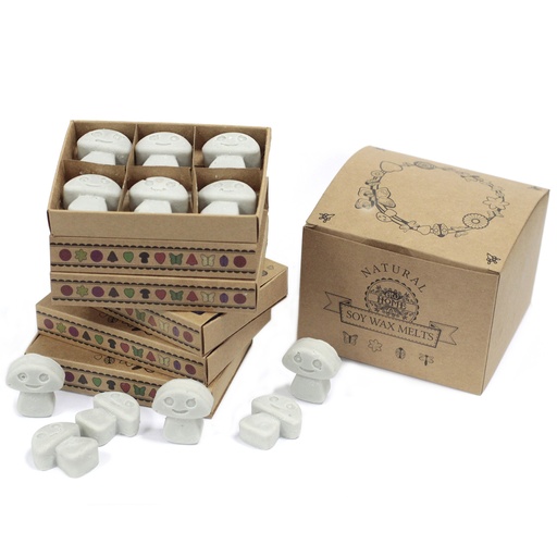 [LWMelt-18] Caja de 6 ceras de Soja - Pachulí