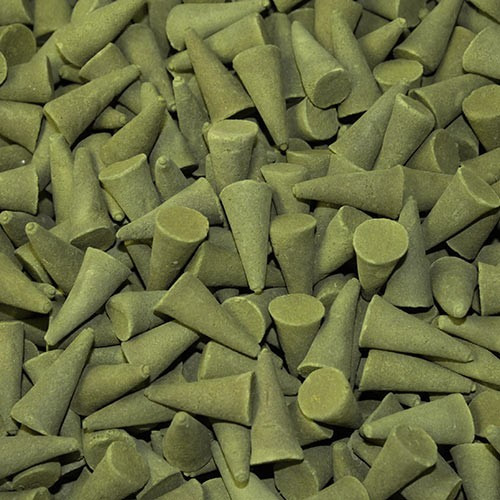 [BinC-11] Conos Incienso - Tulsi Basil