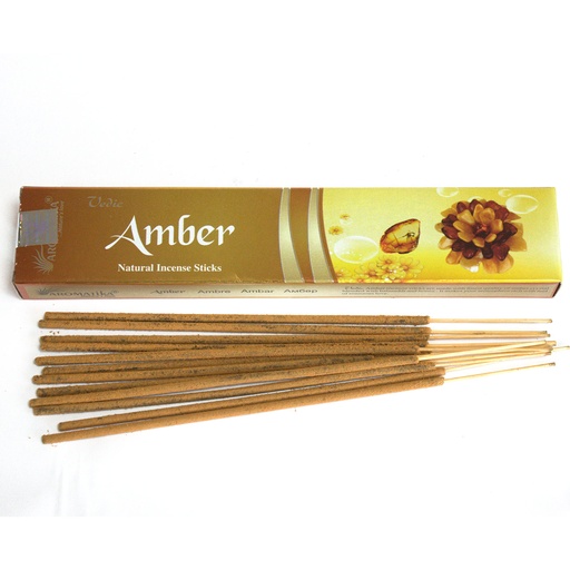 [Vedic-15] Vedic -Incense Sticks - Amber