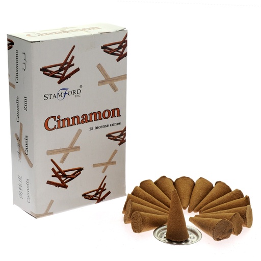 [StamC-13] Conos de incienso de canela