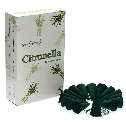 [StamC-14] Conos de incienso de citronela