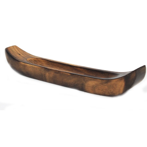 [ISH-215] Arty Incense Canoe - Mango Wood