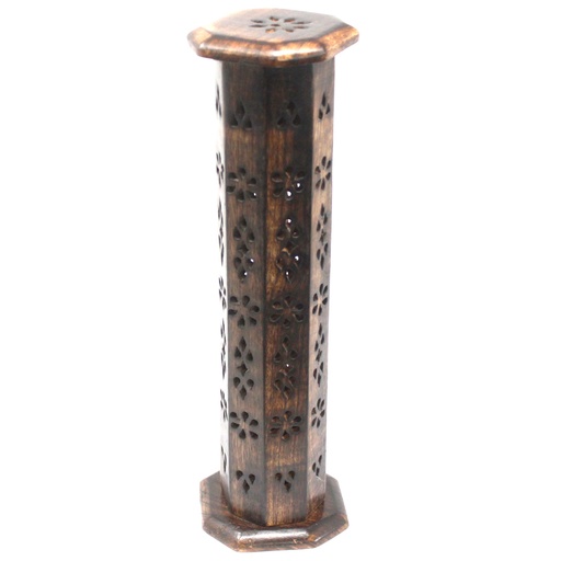 [ISH-172M] Mango Wood Hexagonal Tower