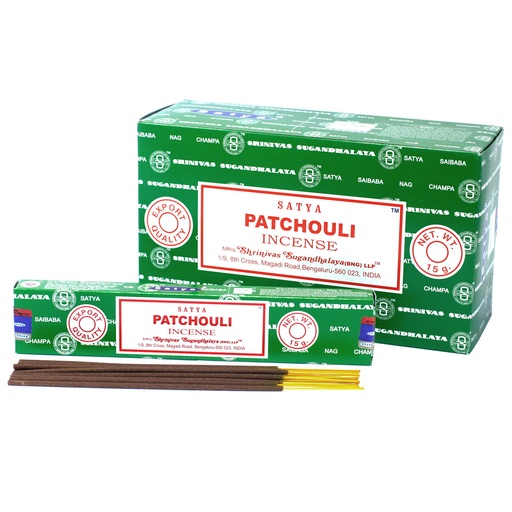 [iSatya-07] Varillas de Incienso Satya 15gm - Patchouli