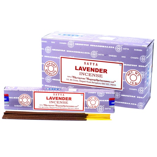 [iSatya-13] Varillas de Incienso Satya 15gm - Lavanda