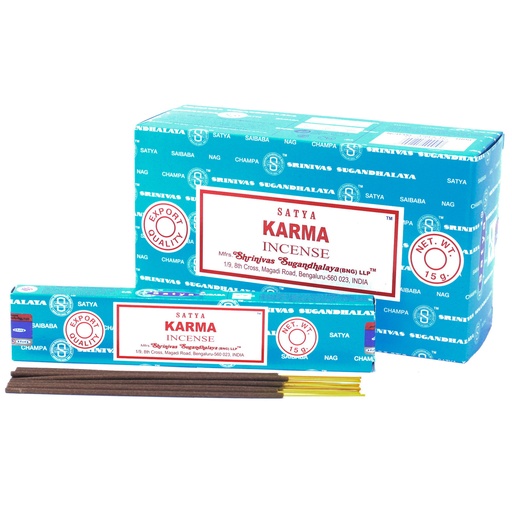[iSatya-19] Varillas de Incienso Satya 15gm - Karma