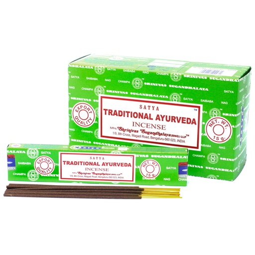 [iSatya-20] Varillas de Incienso Satya 15gm - Tr.Ayurveda