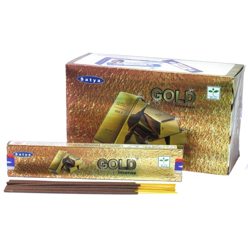 [iSatya-24] Varillas de Incienso Satya 15gm - Oro