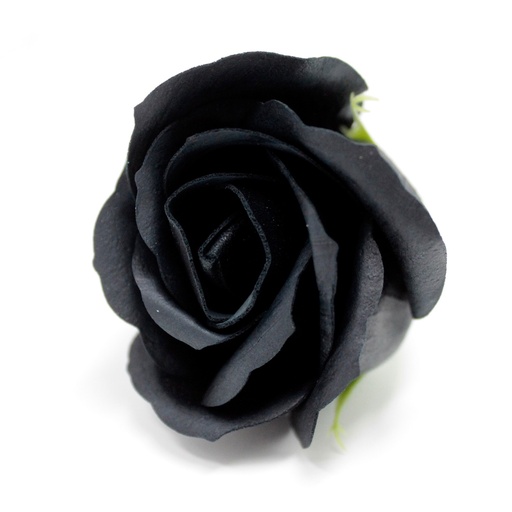 [CSFH-15] Flor de manualidades deco mediana - negra