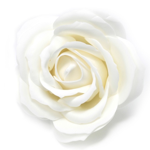 [CSFH-19] Flor de manualidades deco grande - blanca