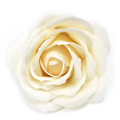 [CSFH-20] Flor de manualidades deco grande - marfil