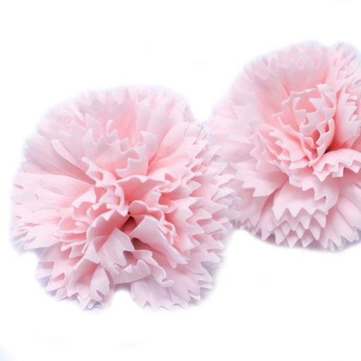 [CSFH-47] Flor de Jabón Manualidades - claveles - rosado