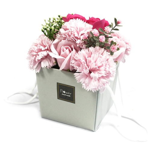 [LSF-02] Bouquet Flores Jabón-Rosas Rosas y clavel