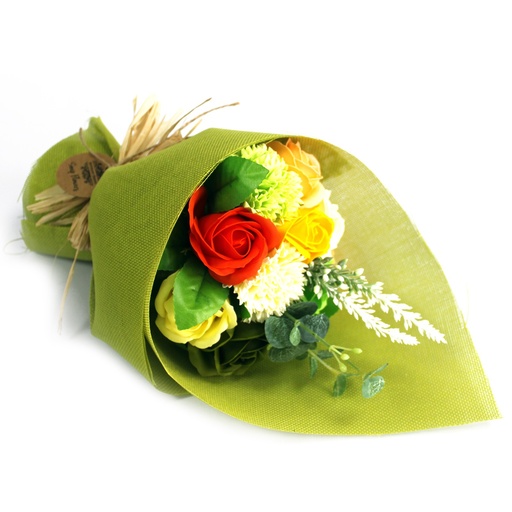 [SFB-05] Ramo Flores de Jabón - verde amarillo