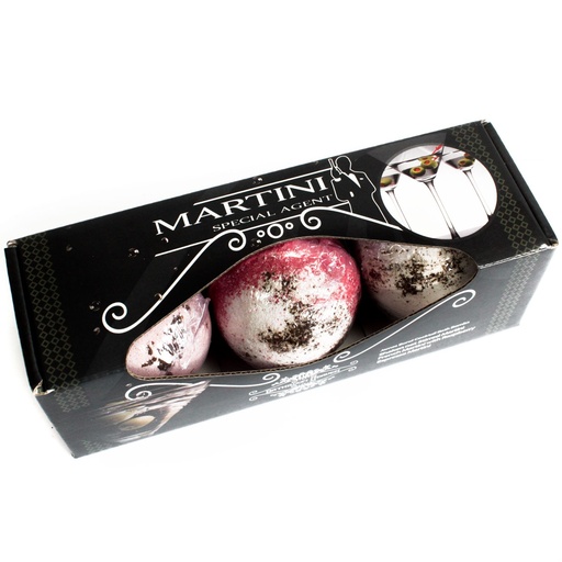 [CBB-03] Set de 3 bombas de baño martini