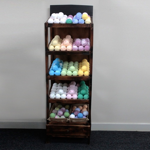 [RDS-127] Exhibición del estante de Bath Bomb 5 - Marron
