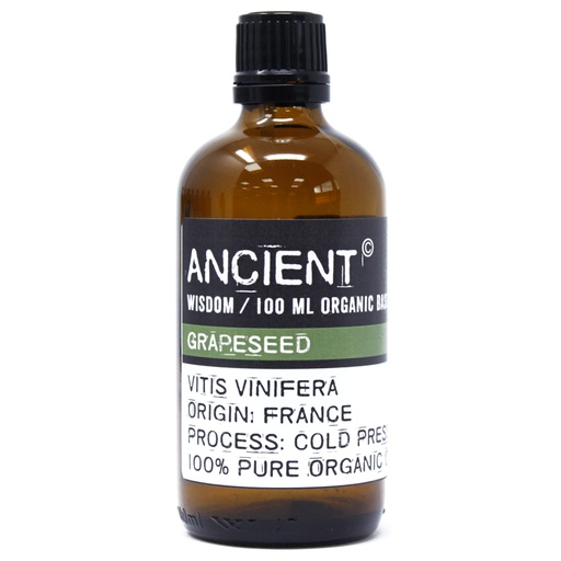 [OrgBO-02] Aceite Base orgánico 100ml - Uva