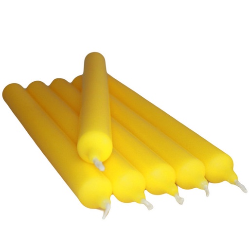 [DCBulk-15] Citronela Yellow Velas de la cena a Granel (100)