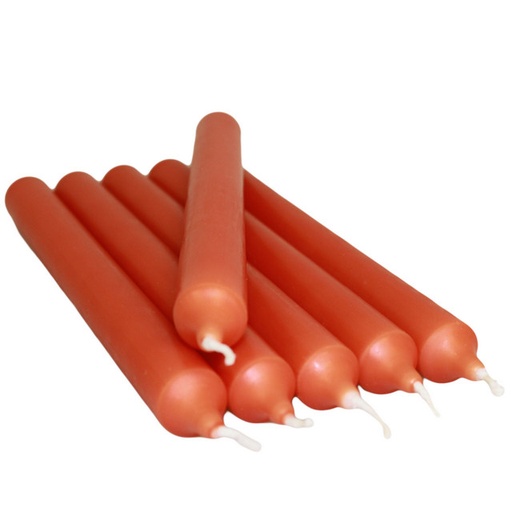 [DCBulk-16] Terracotta Velas de la cena a Granel (100)