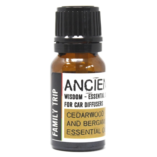 [CarEO-02] 10ml Aceite Esencial para difusor de coche- Viaje familiar