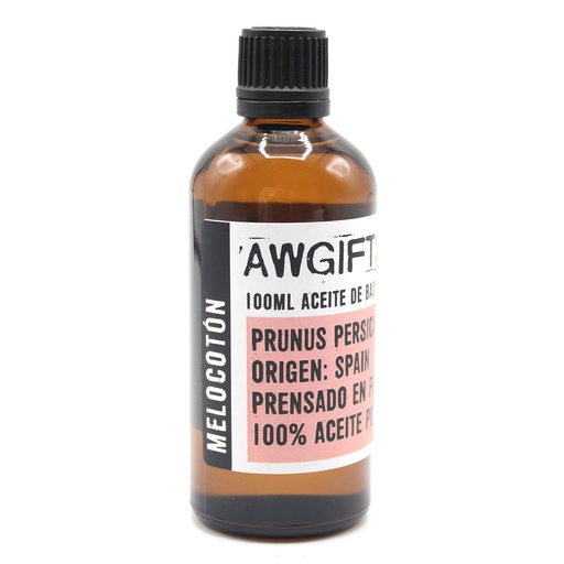 [BO-04] Aceite Base 100ml - Hueso de Melocotón