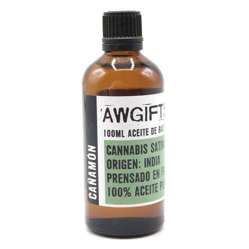[BO-07] Aceite Base 100ml - Cáñamo