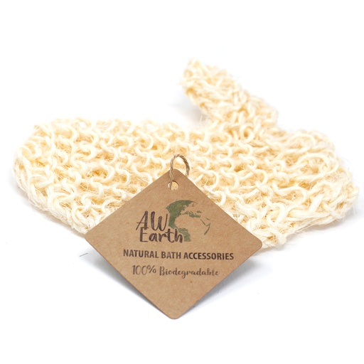 [SisalS-01] Esponja y exfoliante de sisal - Guante exfoliante