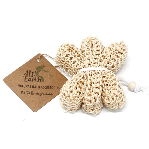 [SisalS-02] Esponja y exfoliante de sisal - Estrella exfoliante