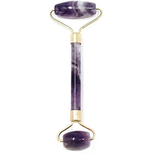 [GemFR-03] Rodillo Piedras Preciosas para Cara- Amatista