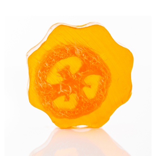 [LSL-07] Barra de Jabón de Lufa 1.8kg - Naranja