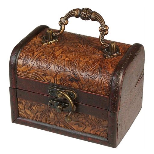 [ColB-14] Lrg Caja Colonial - Estampado Floral